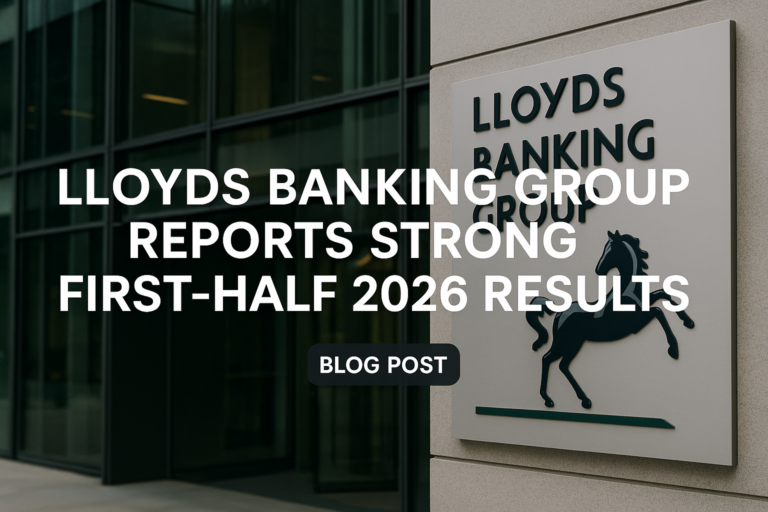 Lloyds Banking Group H1 2026 Results: Profit Jumps 23% as Accelerate 2030 Strategy Unveiled