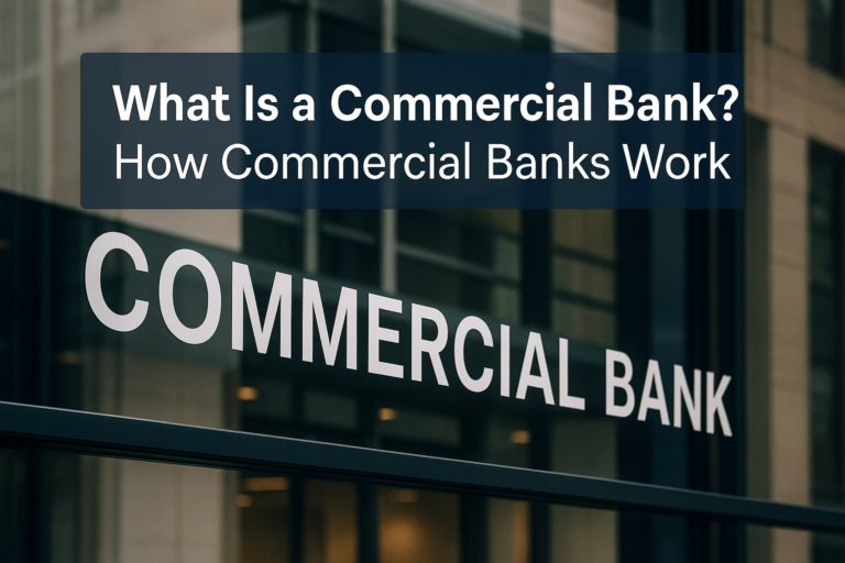 What Is a Commercial Bank? How Commercial Banks Work